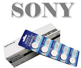 汽车遥控器电池 SONY 索尼CR2032 3V纽扣电池主板电池 电子秤电池