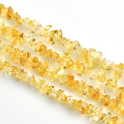 Myatou DIY handmade jewelry accessories natural citrine stone loose beads of semi-finished products materials