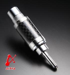 古河  FURUTECH CF-202  R  发烧碳纤维 香蕉插 音箱喇叭插头