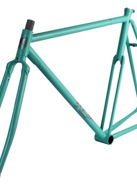 FIXED GEAR 死飞高碳钢车架  520MM SKE铬钼钢车架 星空车架