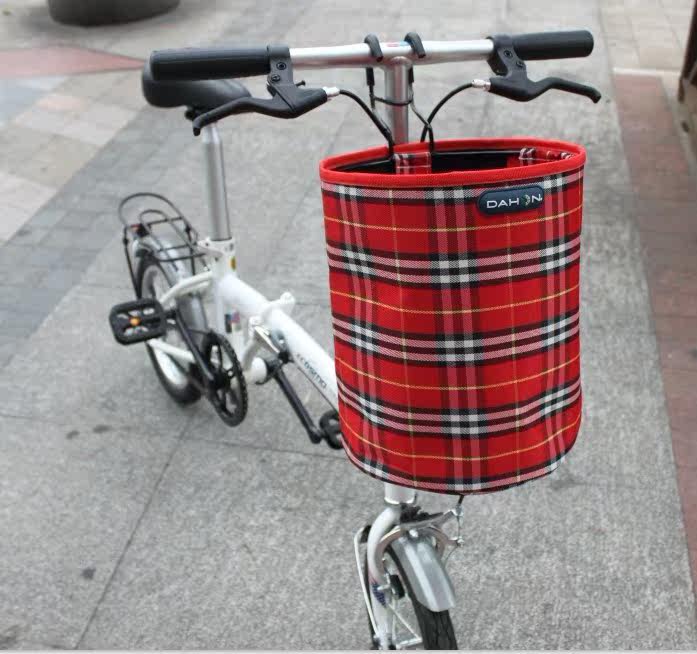 Panier pour vélo DAHON en toile - Ref 2257819 Image 1