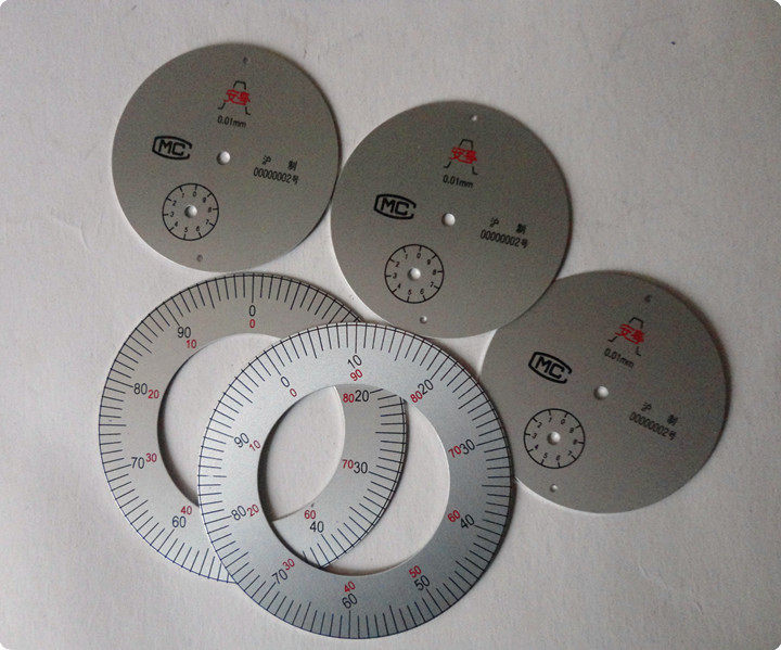 百分表配件  哈量安亭 0-10mm内外刻字盘内外一副