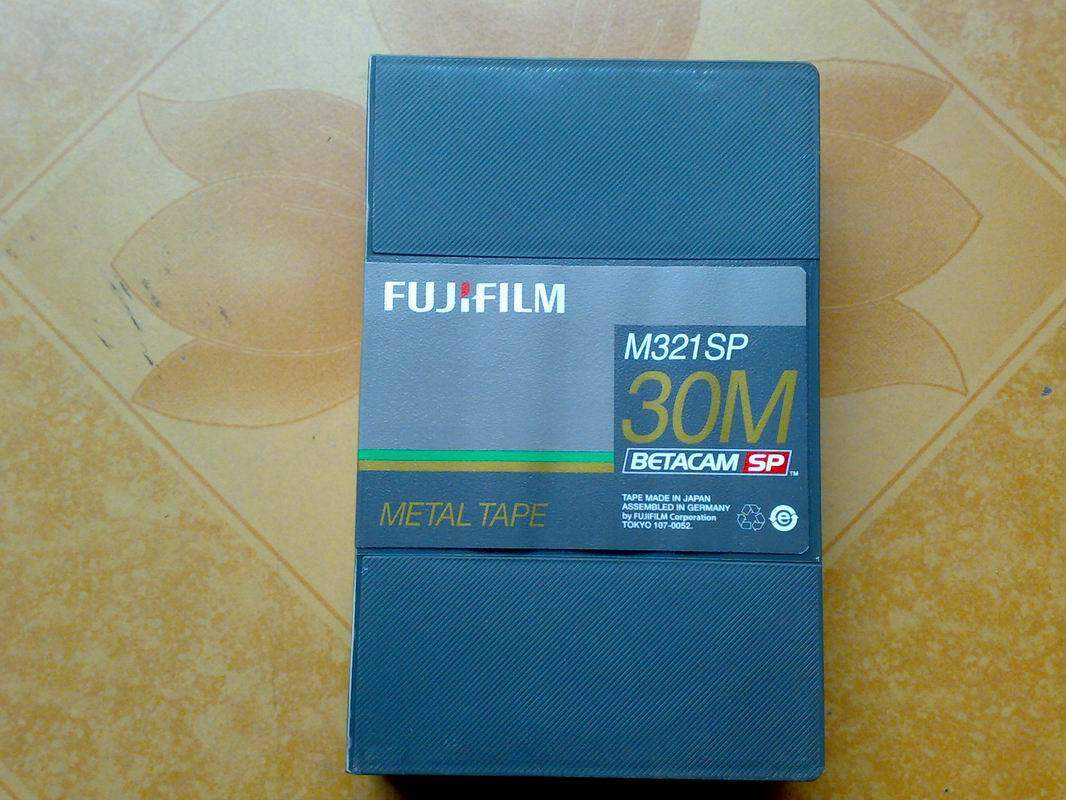 FUJIFILM 富士 BETACAM SP 30 金属录像带 摄像拍摄带