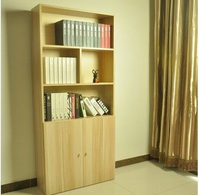 现代简约五层学生书柜带门 时尚置物架书架书橱储物现货特价定做|msdalam kategori perabot kediaman, kabinet, rak buku, rak buku Single - dari Buy2taobao.com untuk memberikan perkhidmatan ejen Taobao profesional membeli