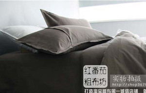 赔钱清货！~~加厚加密百分百纯棉舒适手工老粗布纯色被套