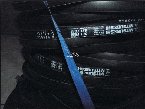SPB4370LW|SPB4433LW进口三角带SPB4500LW耐高温风机空调机皮带