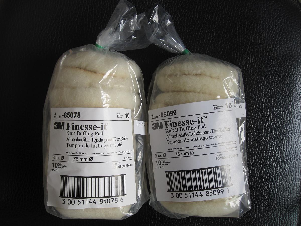 3M原装汽车美容漆面研磨羊毛球