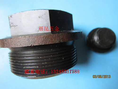 厂家直销优质JB1000 外六角带边堵头油塞英制管螺纹G1螺塞高压