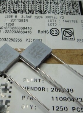 原装进口 VISHAY BFC233868416