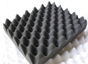 波浪吸音棉鸡蛋棉消音绵 录音棚KTV室内阻燃隔音棉2米X4.5米50mm