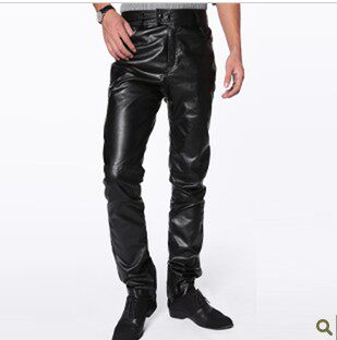 Pantalon cuir homme - Ref 1488239 Image 1
