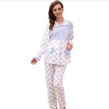 妈咪秘密纯棉产妇哺乳喂奶月子服