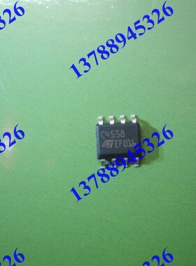 NJM4558   C4558 全新原装意法ST 功放IC 贴片SOP-8(窄体3.9mm）