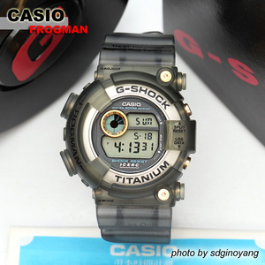 CASIO 卡西欧 G-SHOCK DW-8200K-8 (初代透明金眼睛蛙人)全新结束