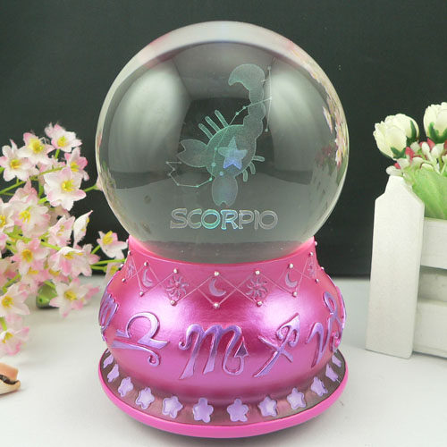 天秤座十二星座发光旋转水晶球音乐盒创意生日礼物八音盒在类目 节庆用品/礼品, 创意礼品, 音乐盒中 - 来自Buy2taobao.com提供专业的淘宝代购服务