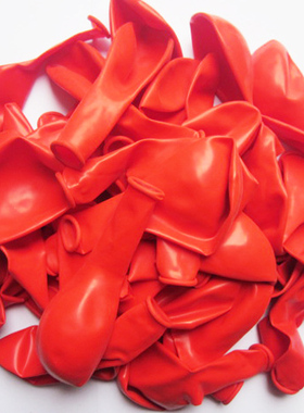 8号10号12寸红色白色紫色马卡龙气球加厚气球实验室用收集气体