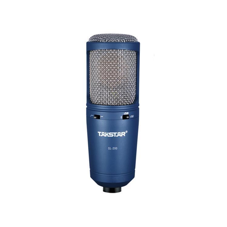 Takstar/得勝 GL-200 旁述式錄音麥克風 K歌話筒 電容
