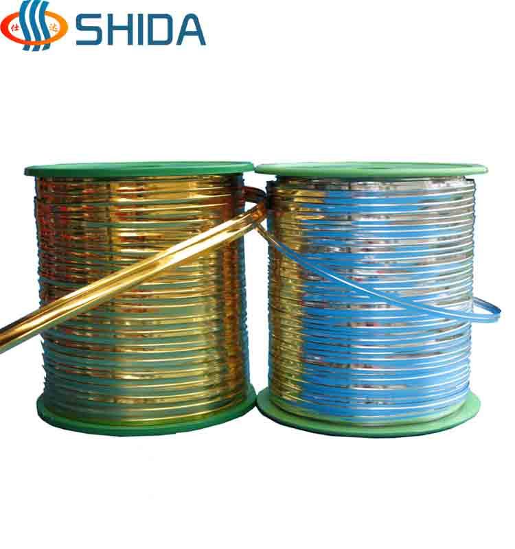 环保扎线 扎丝 扎带 卷装金色扎线 捆扎带 扎口线（500码/卷）