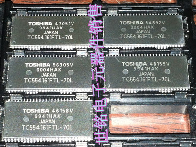 内存芯片 TC554161FTL-70L  进口双排贴片TSSOP封装