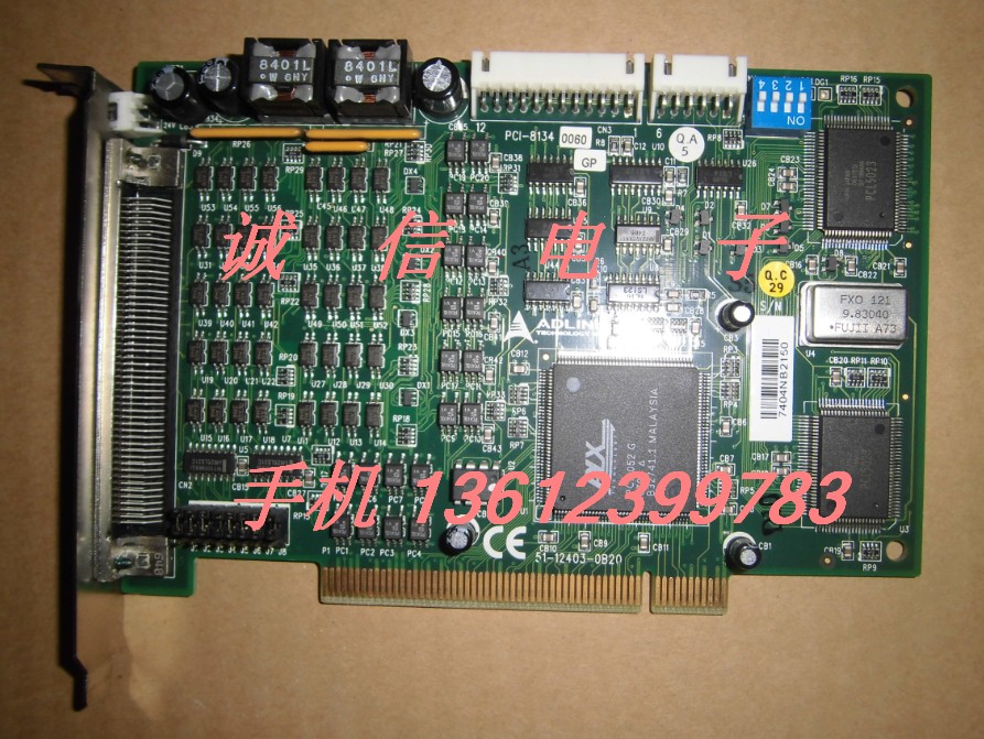 原装二手凌华控制卡ADLINK  PCI-8134/8132 4/2轴电机控制卡