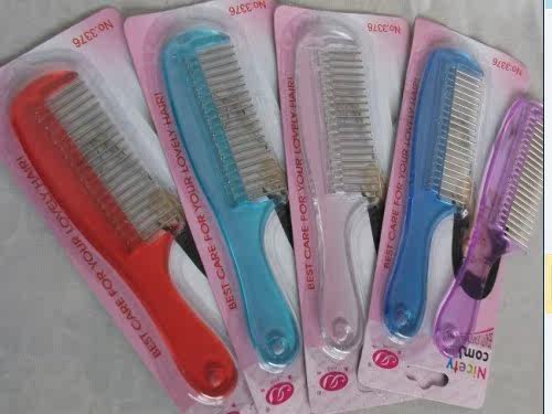 琳娜假发工具 小巧方便携 仿静电小钢梳