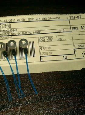 西门子EPCOS 热敏电阻  B57703M502G40  NTC 5K OHM