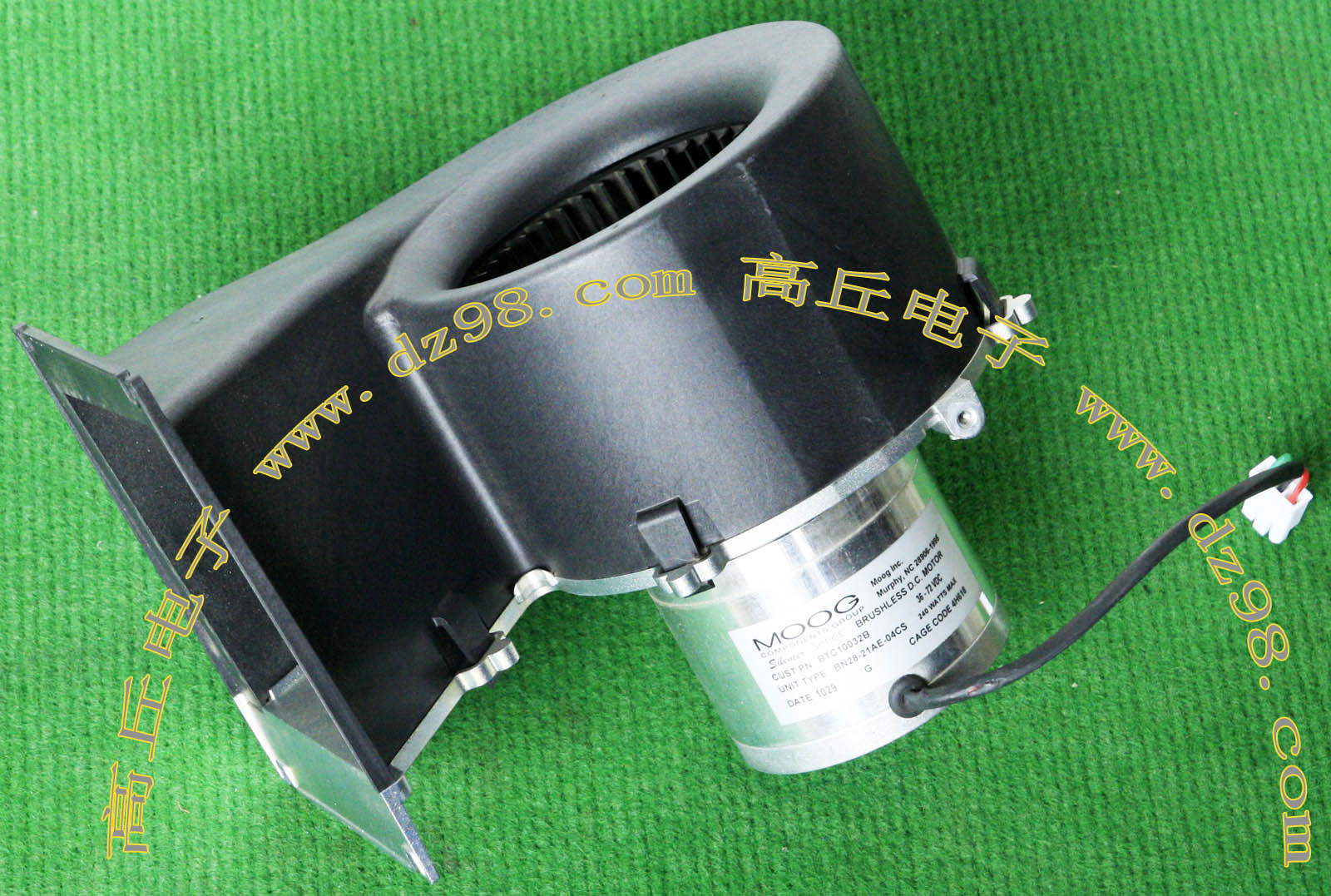 TORRINGTON MOOG 36-72VDC 240W 三相驱动 涡轮 离心 风扇