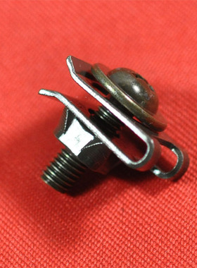 摩托车 军绿色 焊夹+带盘十字螺丝 M5 1套