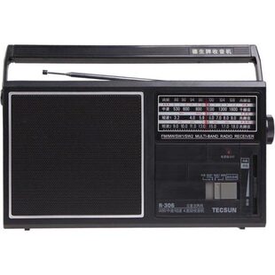 306 德生 交直流半导体R306 中波 短波4波段收音机 调频 Tecsun