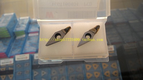 加工铜铝PCD聚晶金钢石刀片VCGT/VBGT160402/04 PCD/数控车刀片
