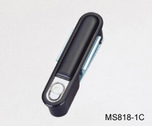 MS818-1C电器箱锁 配电箱锁 开关柜门锁 消防箱执手锁  铁柜锁