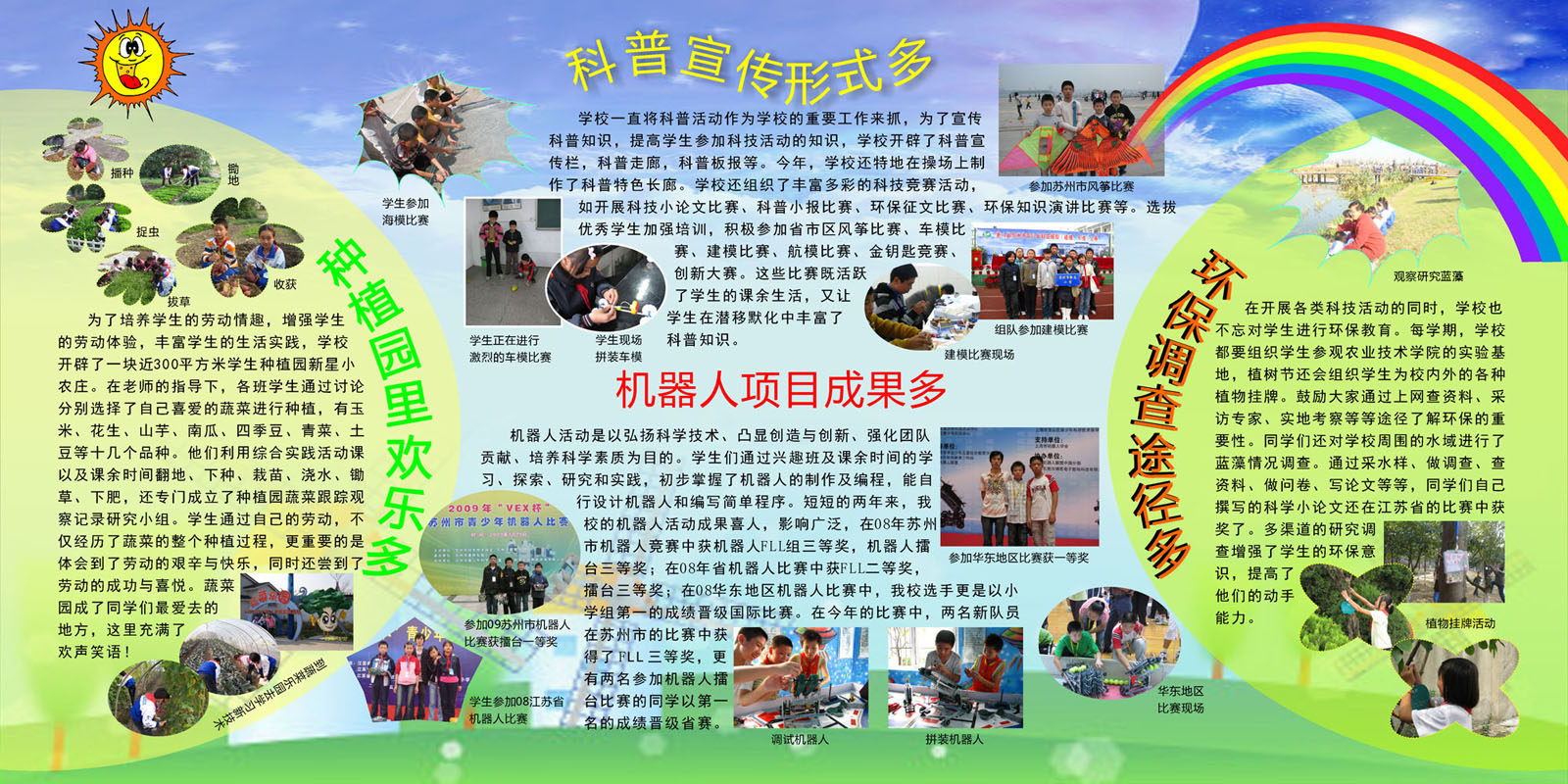 587海报印制海报展板素材758科普知识宣传栏学校