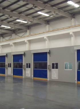 PVC快速卷帘门|德国SEW快速卷帘门| 工厂快速卷帘门