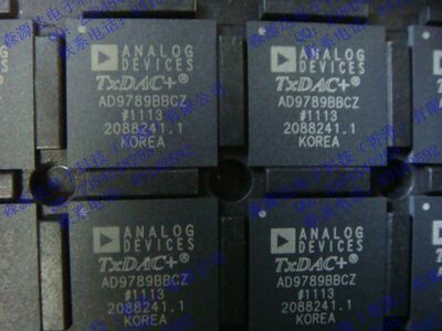 ！原装正品AD9789BBCZ BGA一级代理 量大价优
