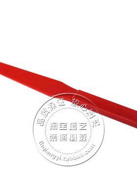 7寸红色塑料调色刀液体壁纸印花壁纸漆调色色浆调色工具搅拌工具