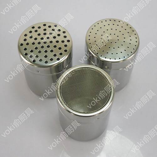 不锈钢粉筒调味瓶巧克力厨房用品