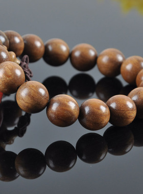 天然南美洲绿檀木手串