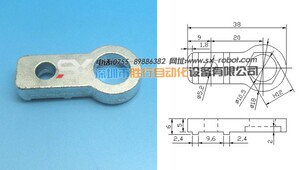 机械手治具连接块金具连接块 治具支架JE20D250金具固定块NGJ-T10