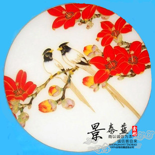 饰画 手工DIY 金丝彩沙装 景泰蓝工艺画原材料套装 小喜梅