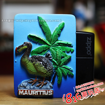 毛里求斯购买带回渡渡鸟冰箱贴