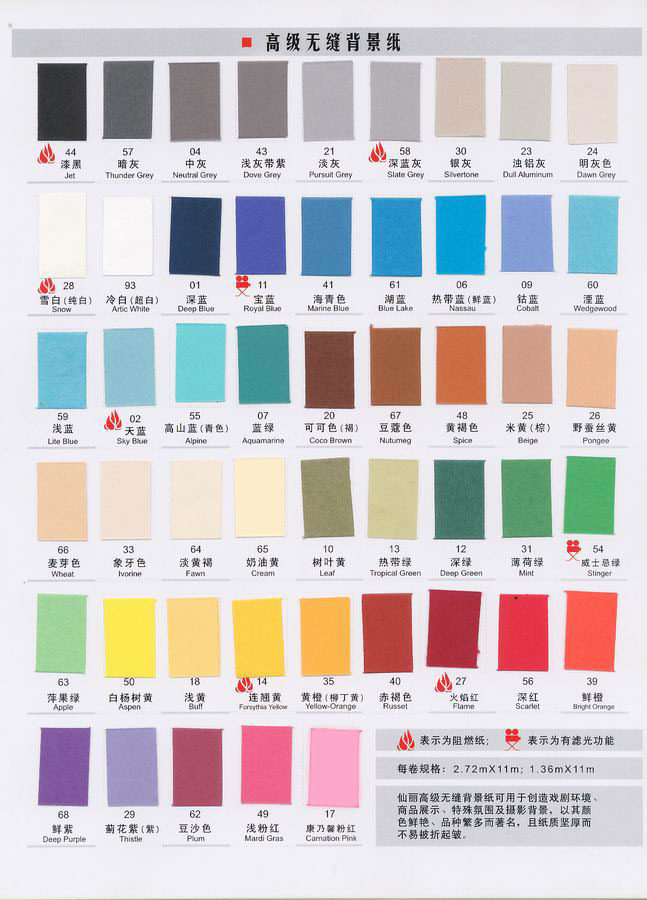 美国仙丽背景纸　网店/服装/饰背景布类