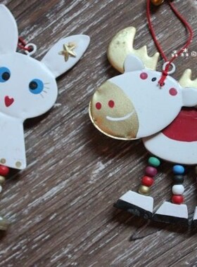 彩绘手工串珠美式乡村风家居装饰