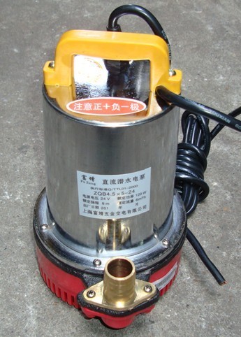 上海120w直流潜水泵  12v/24v电瓶水泵  抽水机 户外水泵