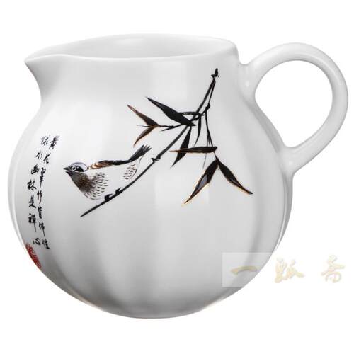 宜龙新款正品 园林竹鸟君子风 赏心悦目的茶海