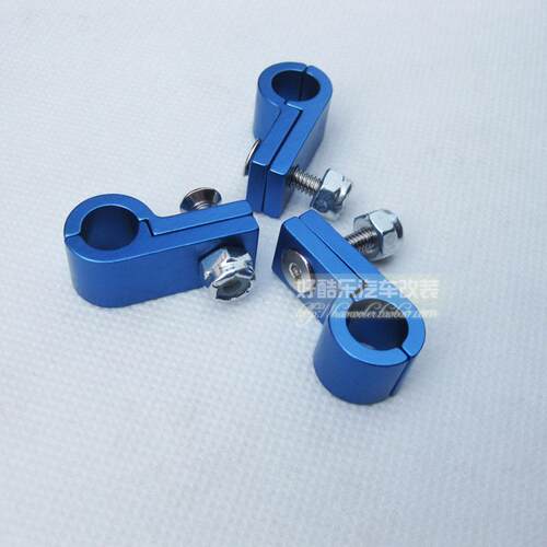 3/8汽油铝管固定卡子/卡箍/分离器Billet Aluminum Line P Clamp