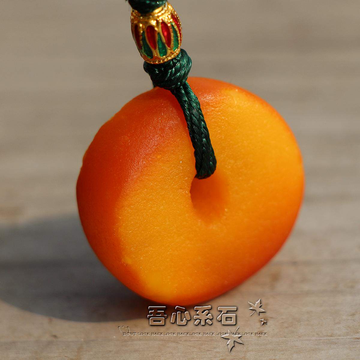 『系石苑』DIY散珠M-13古董蜜蜡西藏传世老蜜蜡片饼子散珠