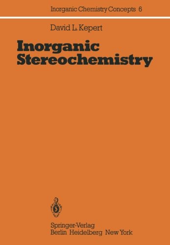 【预订】Inorganic Stereochemistry 书籍/杂志/报纸 科普读物/自然科学/技术类原版书 原图主图