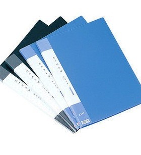 高尚A3资料册大号插页文件夹 8K图纸画册夹 海报夹A3文件夹20页40页蓝色黑色文件夹儿童绘画作品集奖状收纳夹