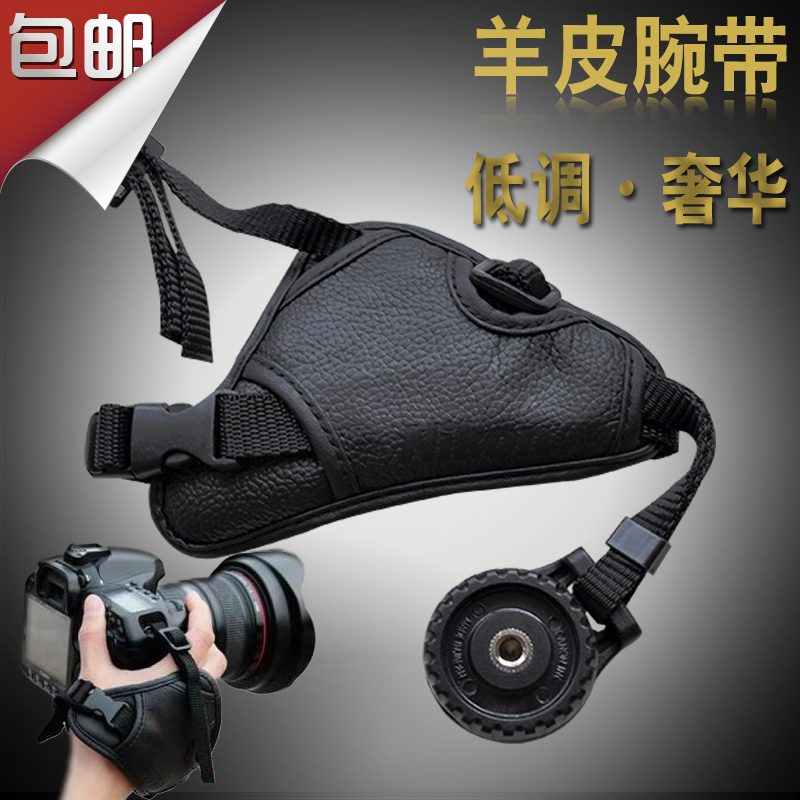 Ä῵D90 D7100 D800 D750 D3300D5300µ¥·´ÊÖÍó´ø×¨ÒµÏà»úÕæÆ¤Íó´ø