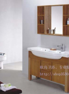 欧式美式橡木浴室柜组合洗脸盆柜洗手盆柜卫浴柜台盆柜立柜TX550